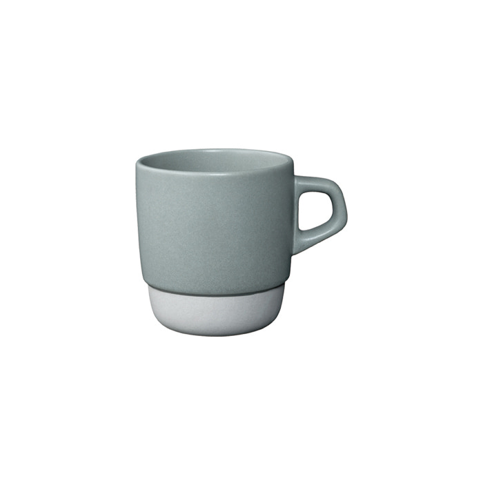 [킨토] 슬로우 커피 320ml 스택머그 그레이 / 예쁜 수입식기 머그컵
